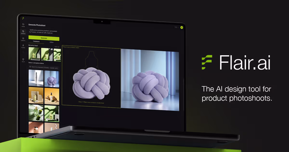 AI Product Photo Editor Online Flair.ai