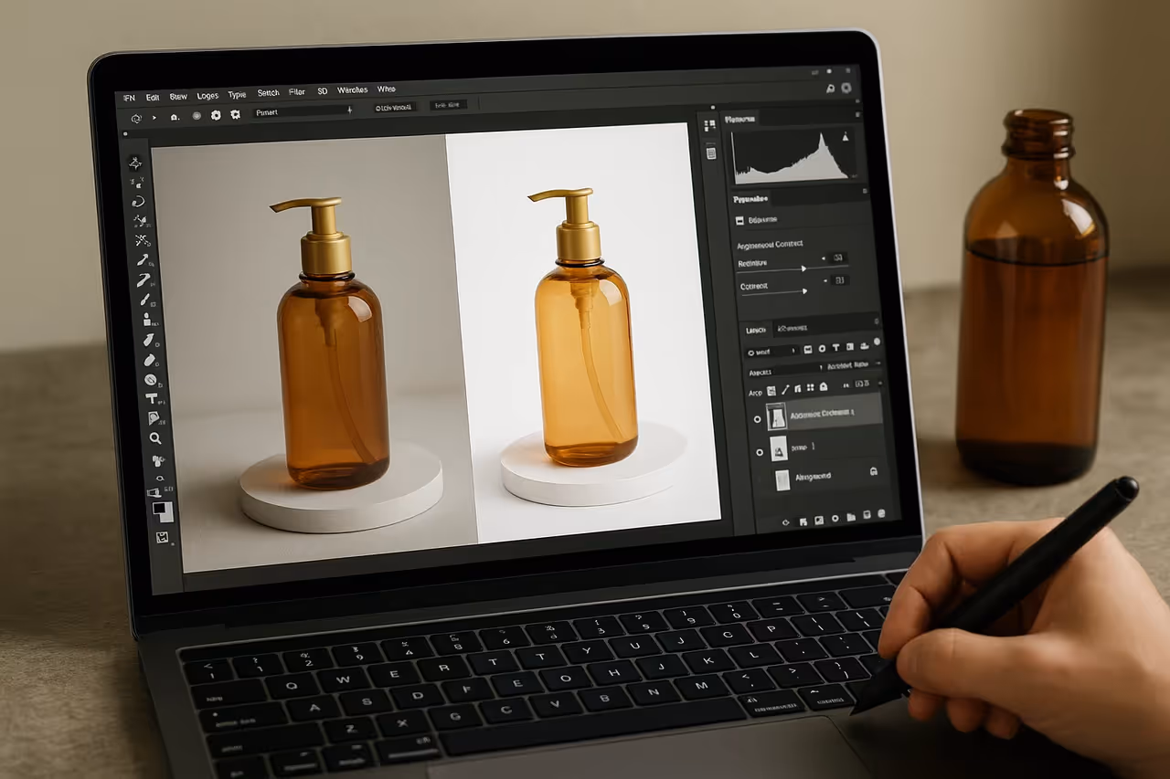 Edit and Retouch Your Product Shots