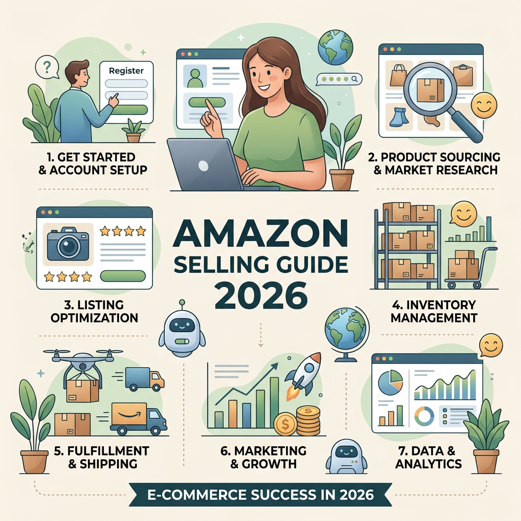 An Ultimate Guide on how to sell on Amazon in 2026 | SellerPic