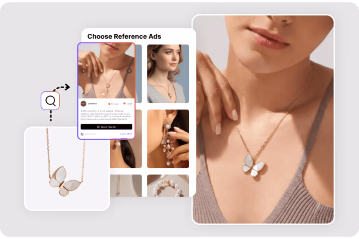 Social media AI Ad Clone