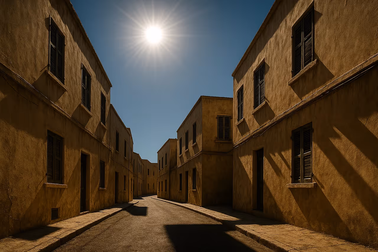 Midday Harsh Sunlight