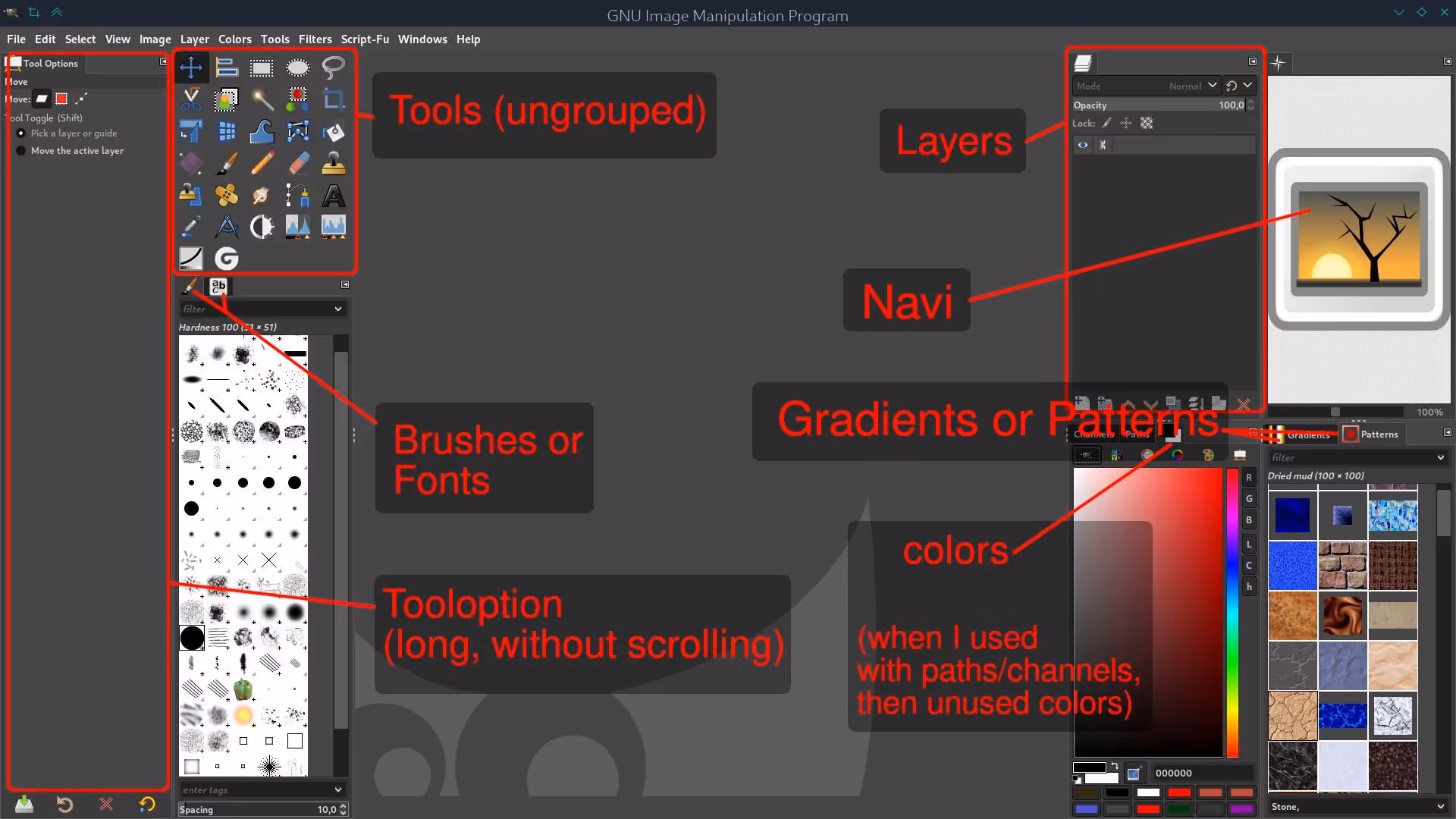 operation-page-of-gimp