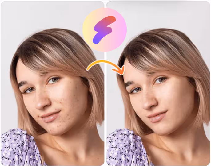 Remove Facial Blemishes or Wrinkles