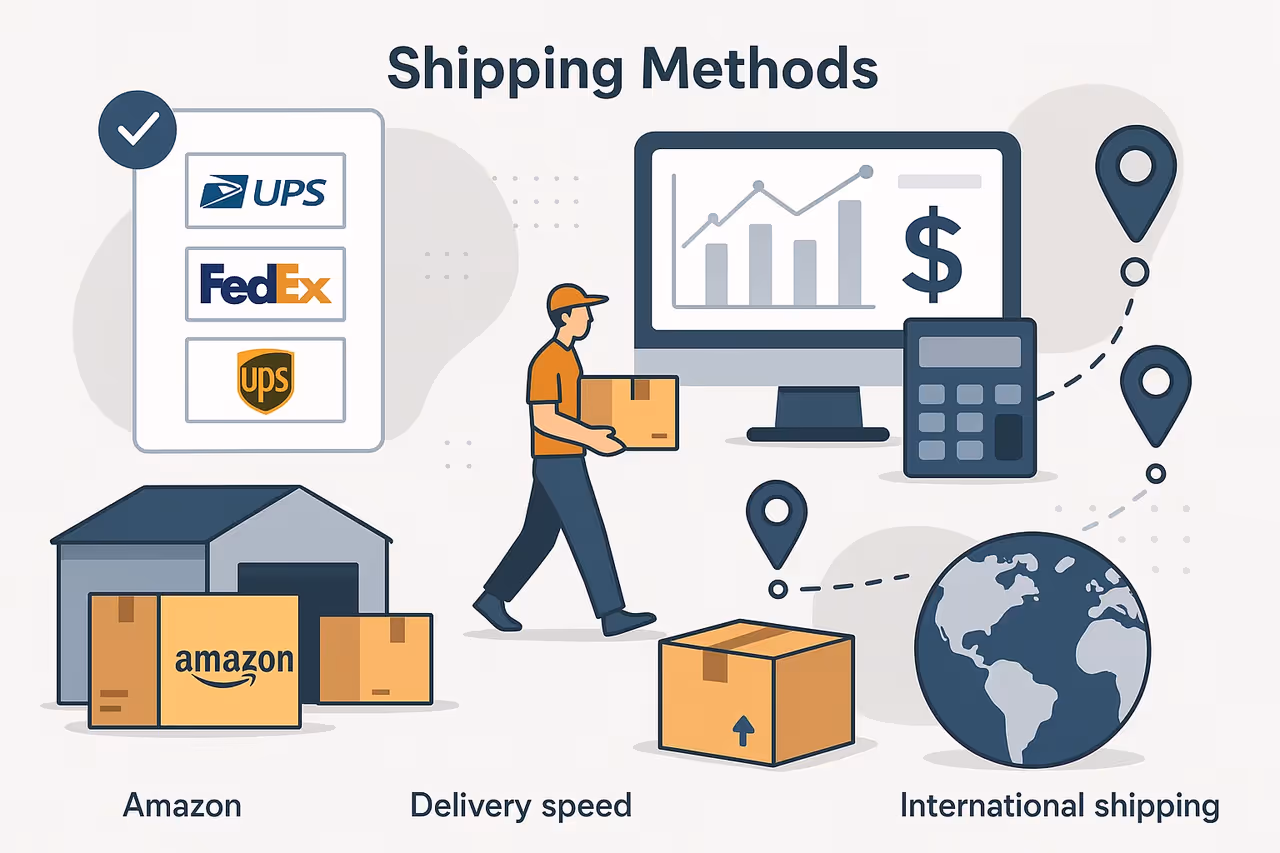 Select Your Shipping Methods
