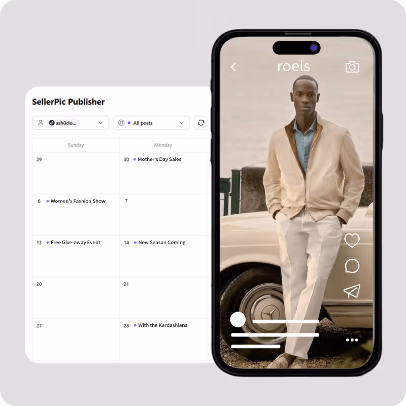 Video marketing showcase - Social media export